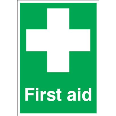 First Aid Safety Signs