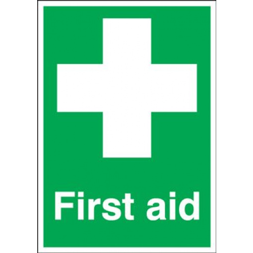 First Aid Safety Signs