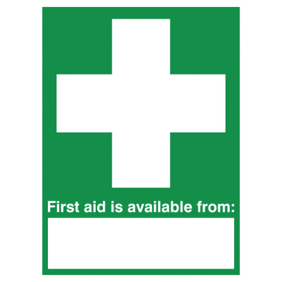 First Aid Is Available From " " - Portrait