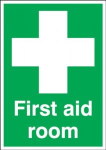 First Aid Room Sign