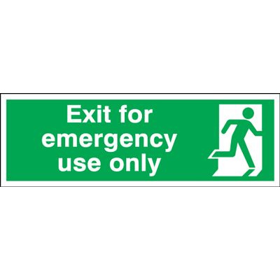 Exit Emergency Use Only