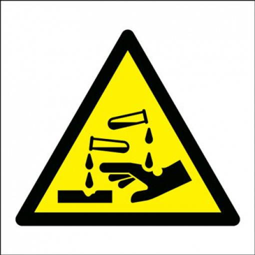 Corrosive (Symbol Only) Sign