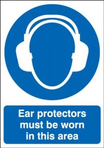 Ear Protectors Must Be Worn In This Area Mandatory Safety Sign