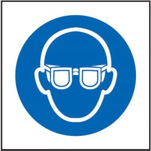 Eye Protection Symbol Mandatory Safety Sign