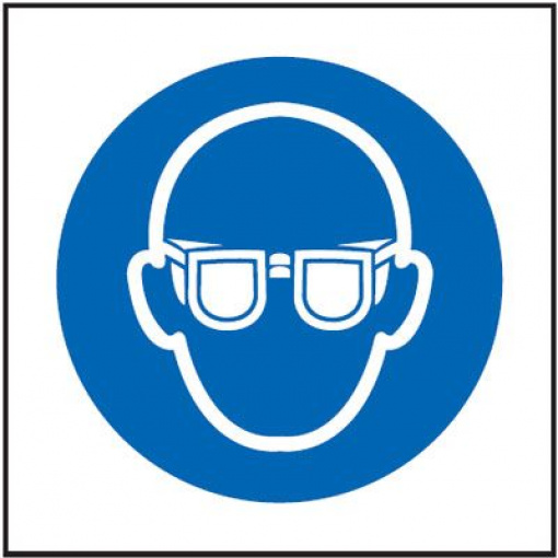 Eye Protection Symbol Mandatory Safety Sign