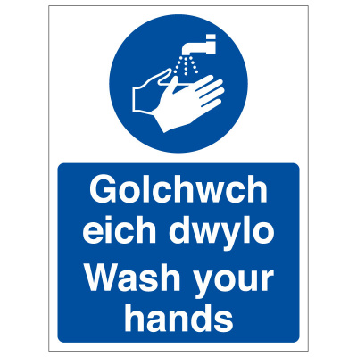 BLZ COV19 25 Wash your hands welsh